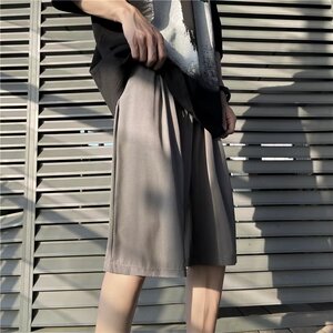 2023夏季慵懒原宿休闲短裤男潮流ins百搭哈伦短裤dk41p25