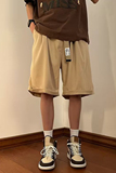 2024夏季韩版五分西裤男纯色直筒休闲时尚潮牌短裤dk1020p35，男装休闲裤，星座204-6