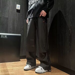 美式复古高街工装裤男直筒休闲裤2024时尚ins长裤k867 p50图片