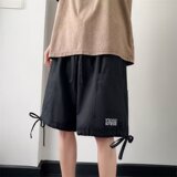 2024夏季美式复古短裤男宽松百搭运动五分休闲裤潮dk1029p30，男装休闲裤，星座204-6