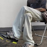 2023夏季直筒牛仔长裤复古水洗男气质文艺牛仔裤潮nk1951p45，男装牛仔裤，星座204-6