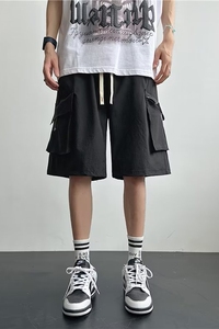 美式薄款工装短裤男夏季潮牌韩版宽松休闲速干五分裤dk2226 p35图片