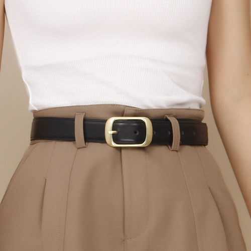 皮带媛主儿女简约时尚复古