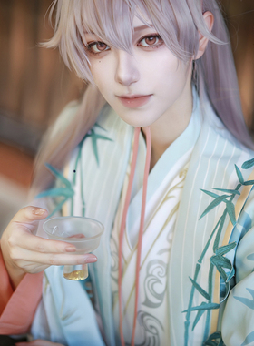 代号鸢cos服袁基cosplay服装假发头冠男全套古风