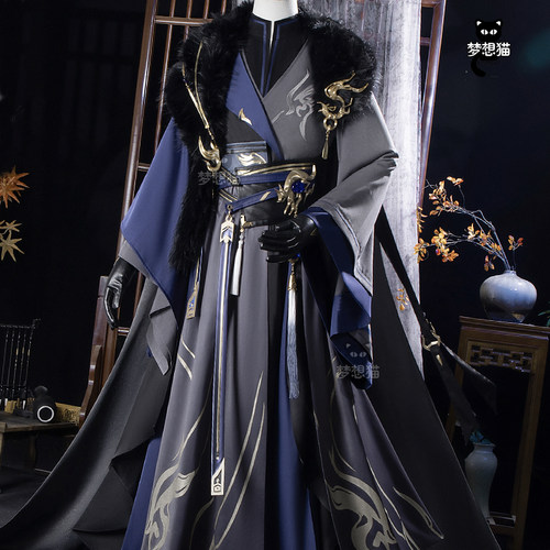 代号鸢傅融司马懿cos服古风汉服