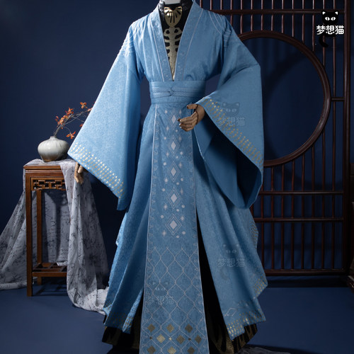 凡人修仙传玄骨上人cos服古风