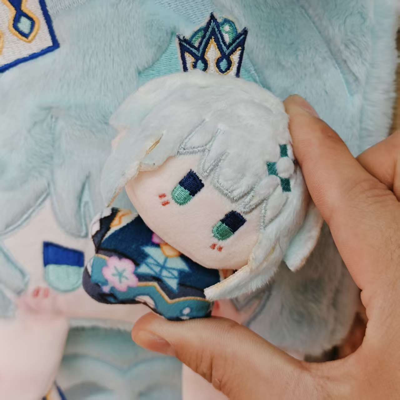 崩星穹周边坏铁道刻律德拉棉花娃娃努努体挂件送人礼物5厘米体