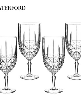 Waterford 沃特福德 布雷迪水晶啤酒饮料杯4只装 德国产