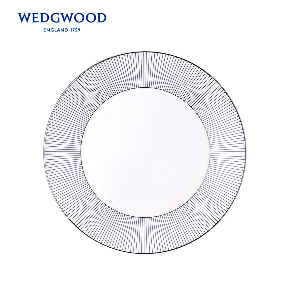 【清库】Wedgwood清雅条纹平盘