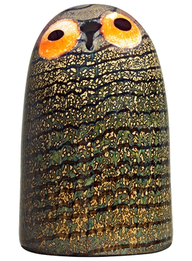 iittala北欧风猫头鹰水晶摆件