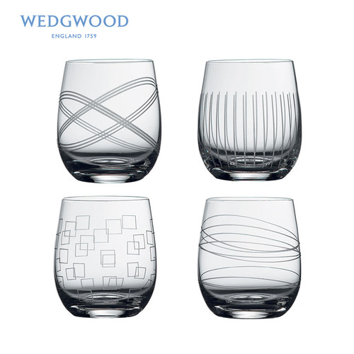 皇家道尔顿水晶玻璃多用途杯4只