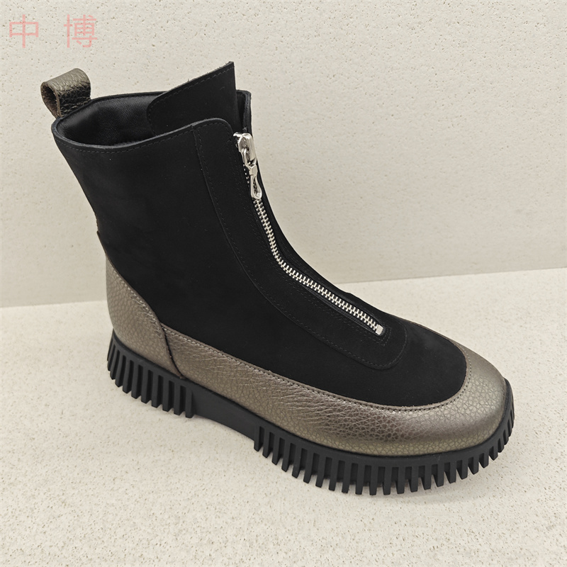 achette雅氏女鞋秋冬款前拉链