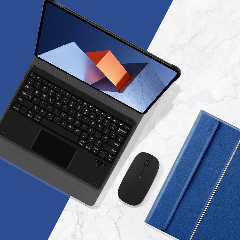 适用华为HUAWEI MateBook E蓝牙键盘保护套2022新款12.6英寸DRC-W58平板壳二合一笔记本悦滑无线触控键盘鼠标