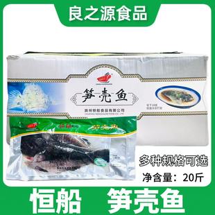 恒船冷冻笋壳鱼腌制调理开背净膛半成品虎头鱼呆子鱼酒店商用食材