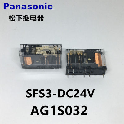 原装Panasonic松下安全继电器SFS3-DC24V AG1S032 三开一闭10脚6A