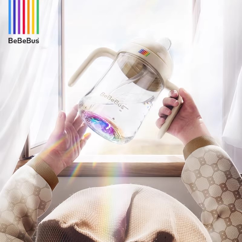 BeBeBus防呛婴儿学饮吸管杯