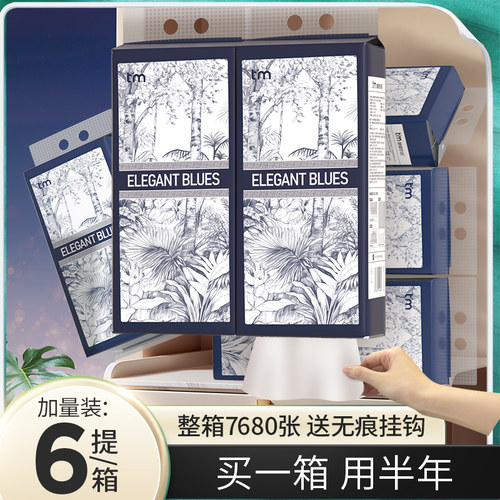 6大提大包悬挂式纸巾抽纸