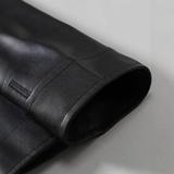 2025新款男式皮衣欧码跨境PU皮夹克修身简约仿真皮外套PY21特P55，男装皮衣，星座1217-1