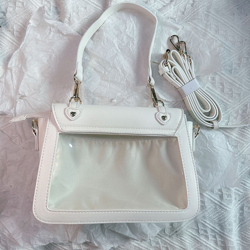 thumbnail for Chimmarade Pain Bag Commuter Original Classic Elegant Bow Lolita Women's Bag Snack Amount Handheld Shoulder Bag
