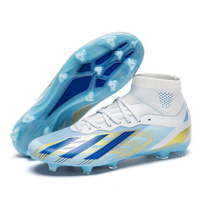 2025新品透气X20成人儿童足球鞋男童学生长钉AG碎钉TF训练鞋男女