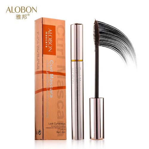 AloBon/雅邦梦幻浓密俏翘睫毛膏纤长卷翘防水加长不晕染彩妆正品