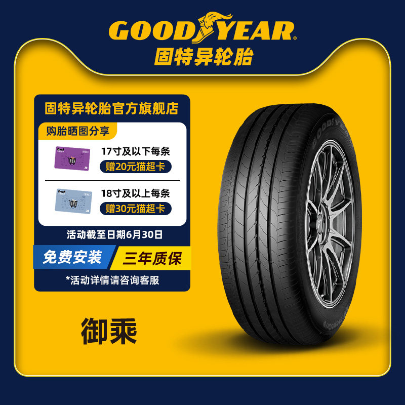 固特异轮胎 225/45R17 91Y  EFFICIENTGRIP 御乘 AO - 实物图