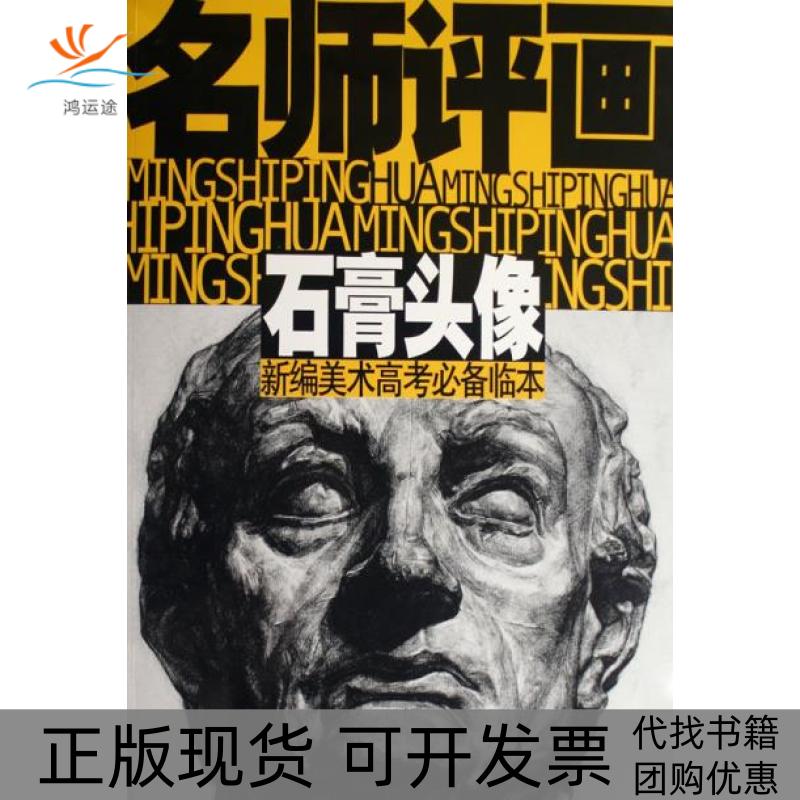 【正版书包邮】名师评画石膏头像徐岸兵沈玉佩浙江人民美术出版社