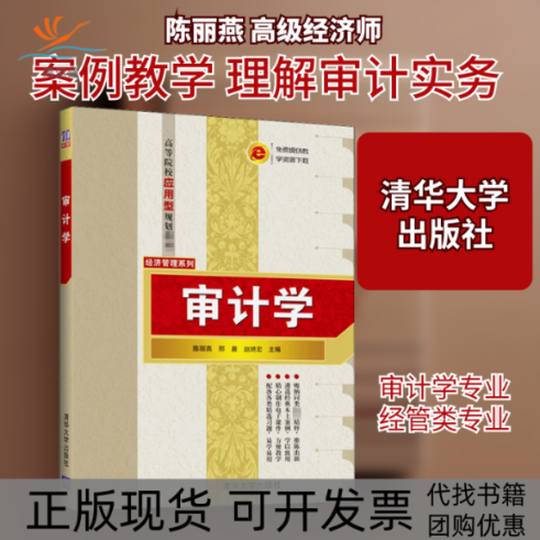 【正版书包邮】审计学陈丽燕邢晨赵婧宏清华大学出版社