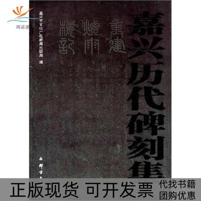 【正版书包邮】嘉兴历代碑刻集嘉兴市文化广电新闻出版局群言出版社