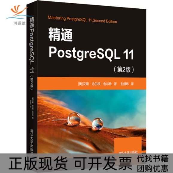 【正版书包邮】精通PostgreSL11第2版汉斯尤尔根舍尔希彭煜玮清华大学出版社