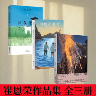 【崔恩荣作品集 全三册】明亮的夜晚+即使不努力+对我无害之人  四代女性的友谊 抗争 泪水与欢笑 韩国现代长篇小说 女性主义