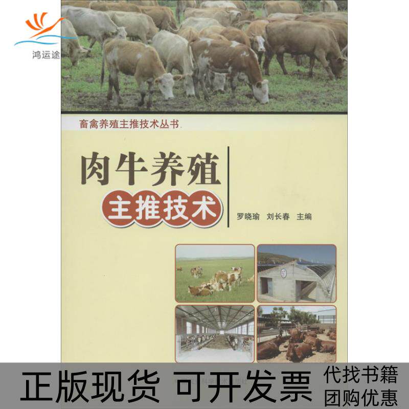 【正版书包邮】肉牛养殖主推技术罗晓瑜中国农业科学技术出版社