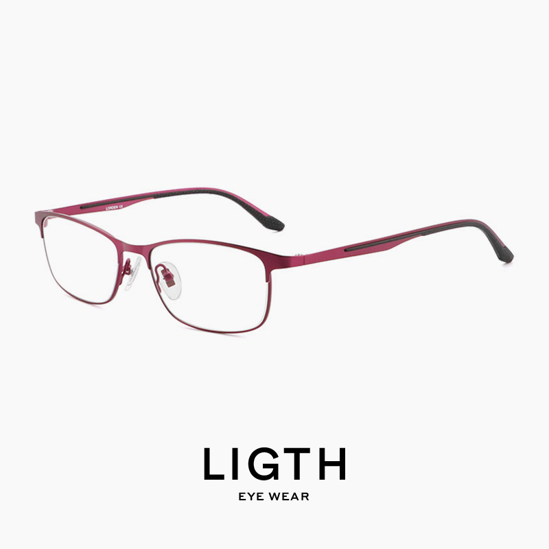 LIGTH商务防蓝光电脑眼镜女方框