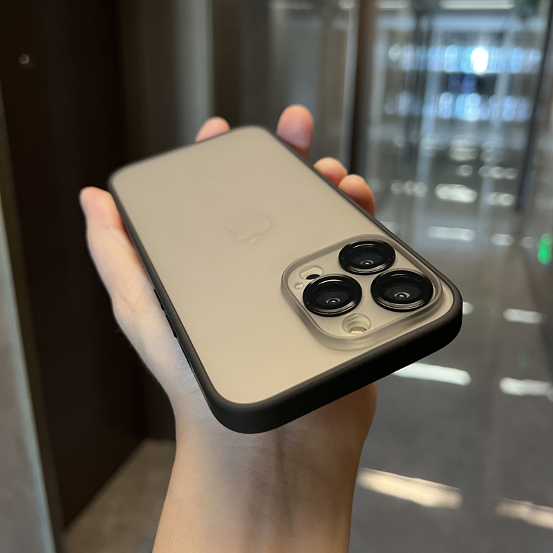 适用苹果全包镜头壳膜一体手机壳
