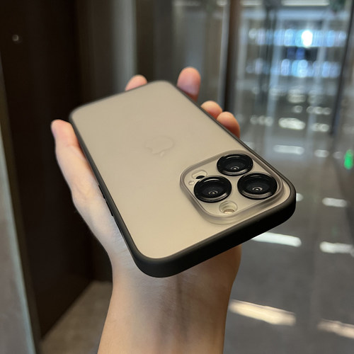 适用苹果全包镜头壳膜一体手机壳