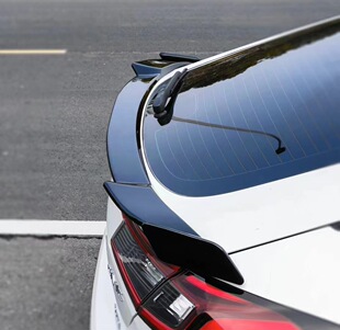 2023款十一代两厢思域尾翼顶翼改装专用11代新思域免打孔定风翼