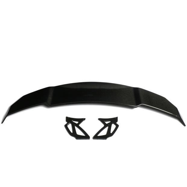 2345系尾翼ABS烤漆免打孔碳纤