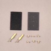 扩散板吸音板挂件 防共振 超硬底板 汇声 牢固耐用 魔术贴挂件