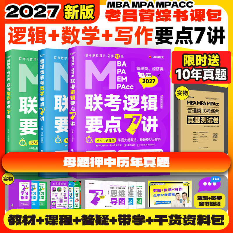 2027老吕逻辑精点综合推理400题图片