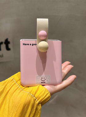 蓝粉指环扣适用小米mix2手机壳三星Zflip7华为Pocket折叠卡通荣耀OPPO FindN3摩托罗拉razr60PuraX防摔保护套