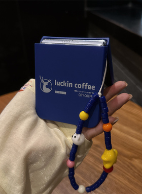 瑞幸咖啡适用小米mix2手机壳三星Zflip7华为Pocket折叠简约荣耀OPPO FindN3摩托罗拉razr60新款PuraX保护套5