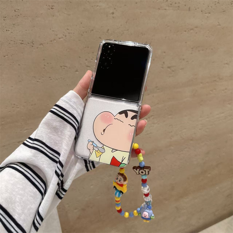 汤勺小新折叠屏透明手机壳