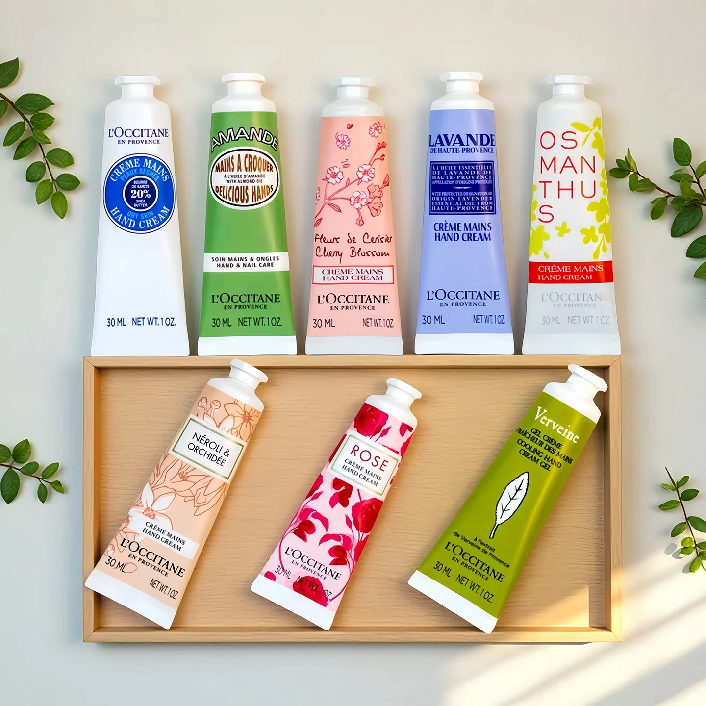 欧舒丹30ml护手霜乳木果樱花玫瑰多香型便携装券后35元