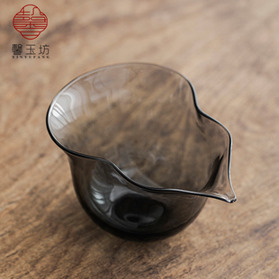高硼硅葫芦公道杯茶海加厚耐热分茶器茶盅家用公杯匀杯 馨玉坊日式