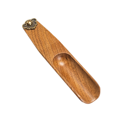 馨玉坊黑檀木胡桃木知音茶勺