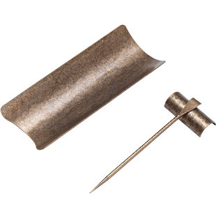 日式纯手工锤纹铜仿古茶则复古茶荷茶铲茶针茶勺茶匙茶拨三件套