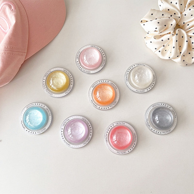 纯色水晶球手机气囊支架