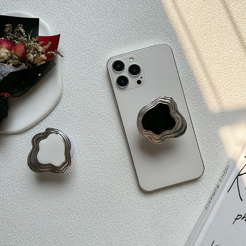 手机气囊支架韩国ins简约轻奢背贴可伸缩稳固便携桌面网课支撑架