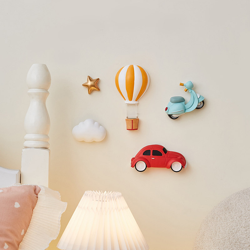 男孩床头墙面装饰儿童房可爱治愈系墙上创意挂件客厅墙壁遮丑家居,家居饰品,壁饰,淘宝优惠券,粉丝福利购,淘宝优惠卷
