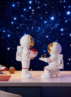 宇航员太空服装饰摆件